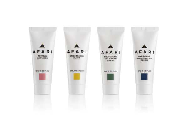 Afari mini collection - all your need for glowing skin in 3 weeks