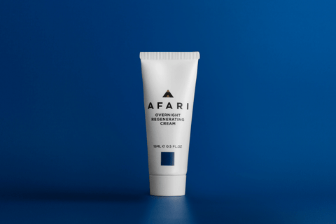 Afari Overnight Regenerating Cream mini 15ml wake up to plumper skin