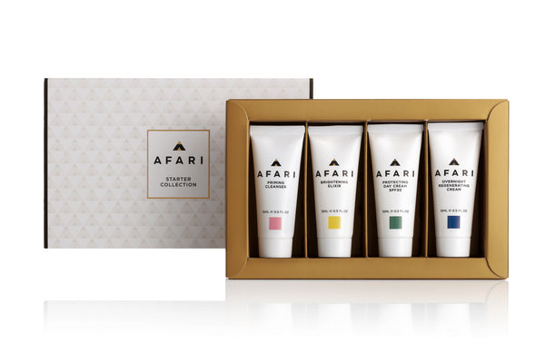 Afari Starter Collection 4 on the go products